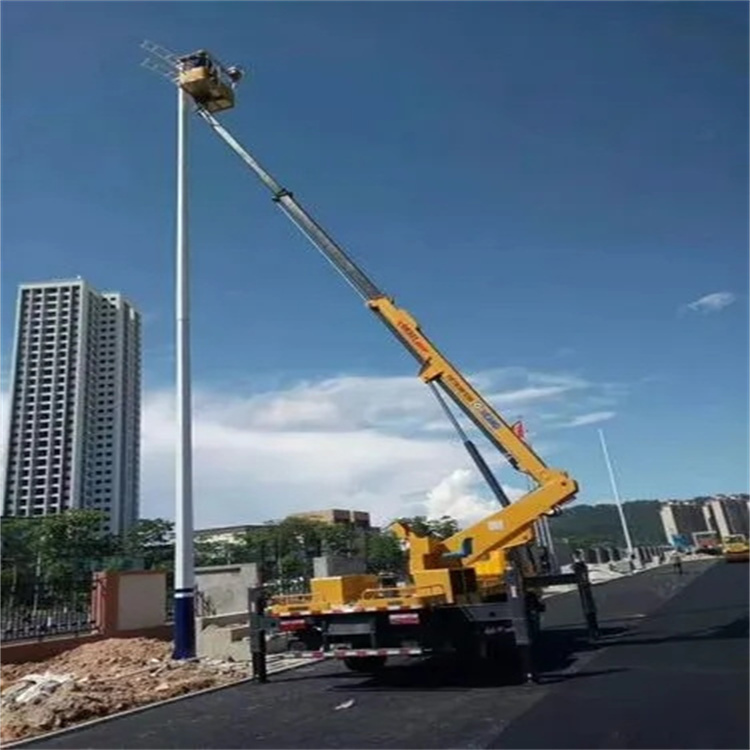 潭牛镇维修路灯的曲臂升降车出租